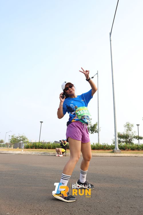 Race photo from ISOPlus Run 2024 Jakarta