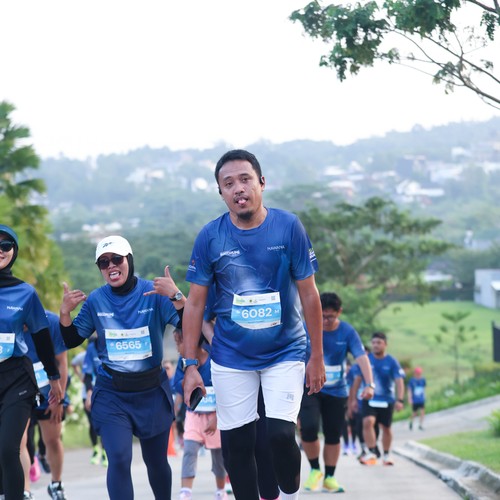 Race photo from BOGORUN 2026