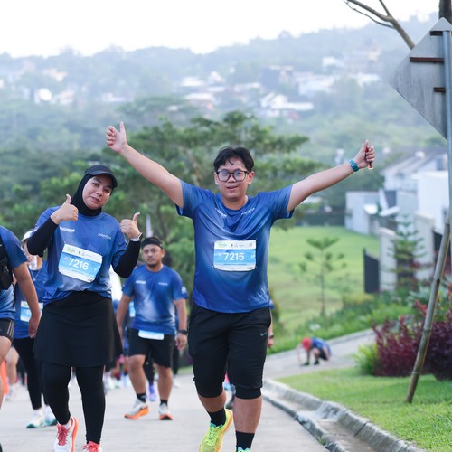Race photo from BOGORUN 2026