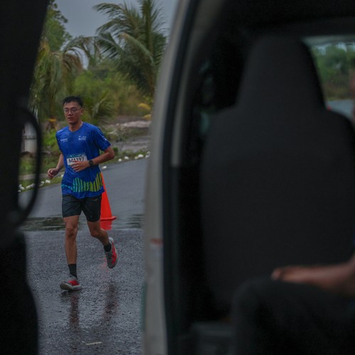 Race photo from Belitung Multisport Festival