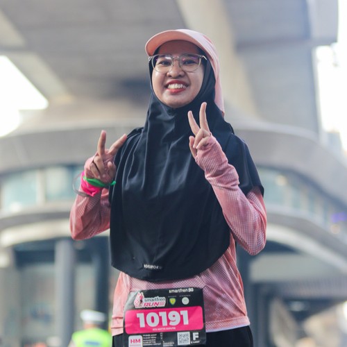Race photo from SMARTFREN RUN 2026