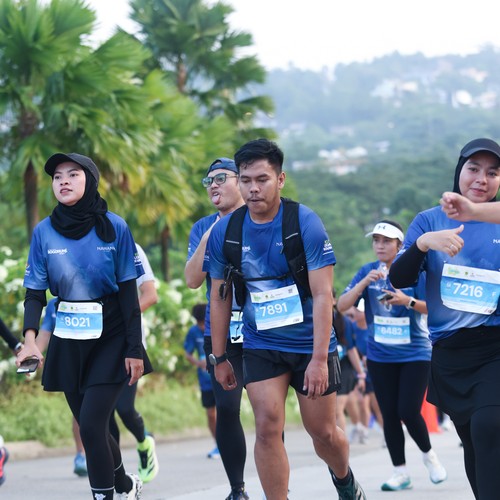 Race photo from BOGORUN 2026