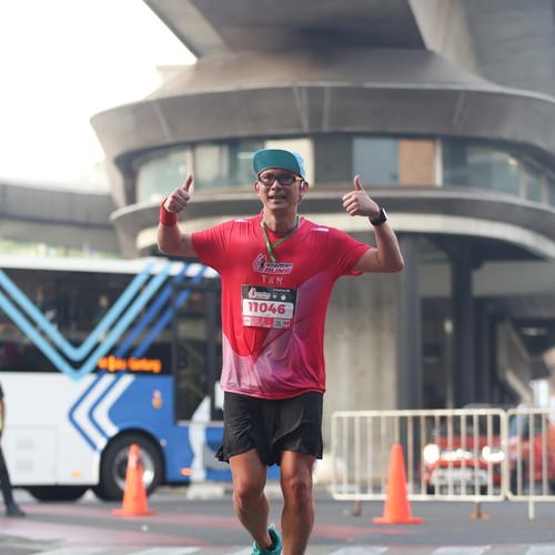 Race photo from SMARTFREN RUN 2026