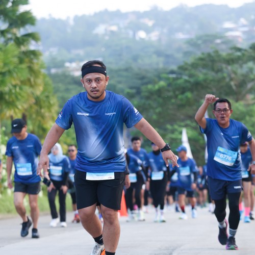 Race photo from BOGORUN 2026