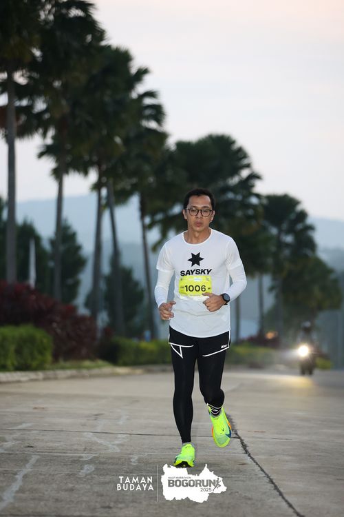 Race photo from Taman Budaya x BOGORUN 2025