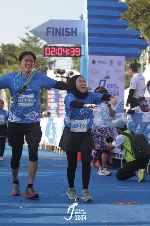 Race photo from Jabar Run 10K 2024