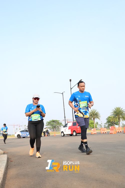 Race photo from ISOPlus Run 2024 Jakarta