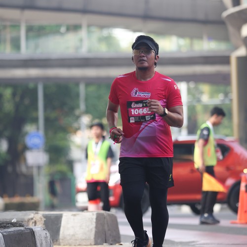 Race photo from SMARTFREN RUN 2026