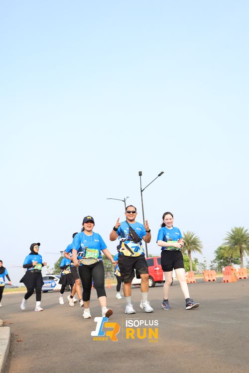 Race photo from ISOPlus Run 2024 Jakarta