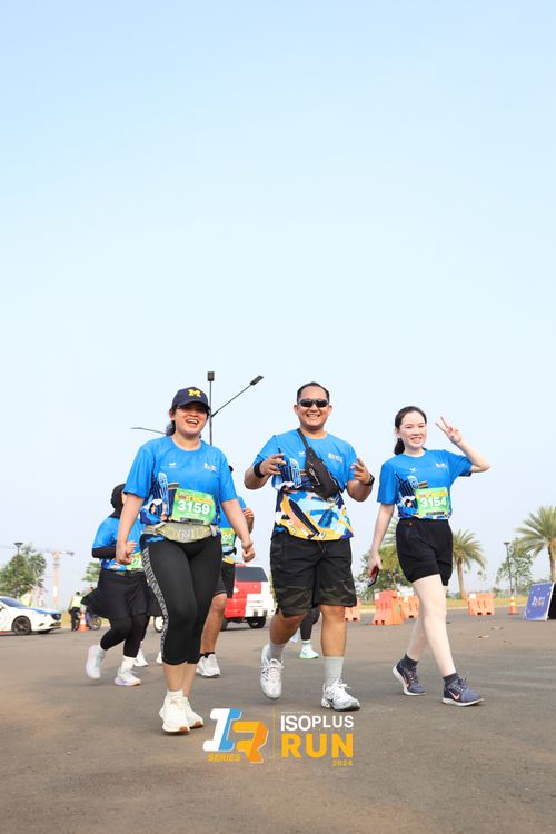 Race photo from ISOPlus Run 2024 Jakarta