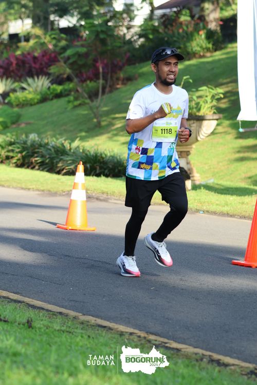Race photo from Taman Budaya x BOGORUN 2025