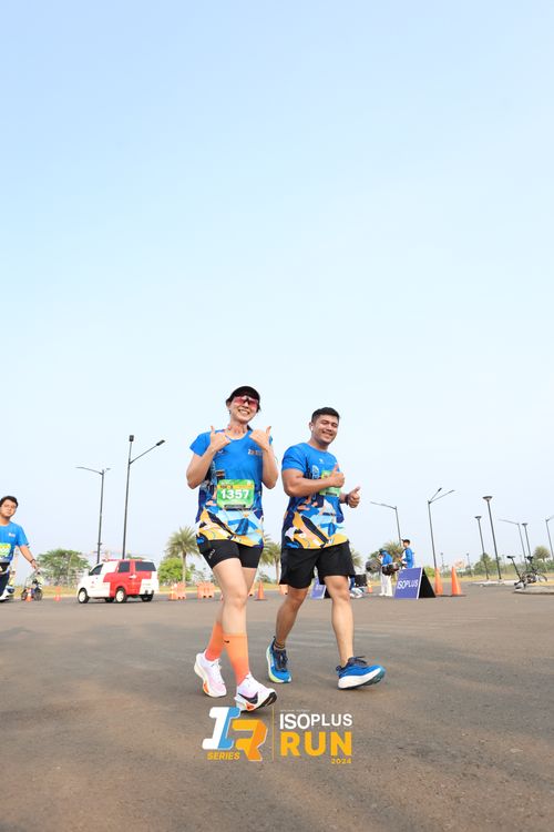 Race photo from ISOPlus Run 2024 Jakarta