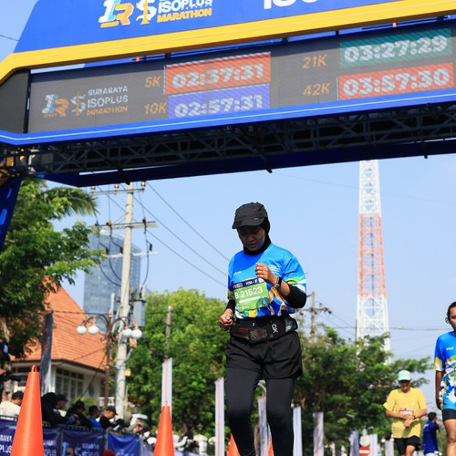 Race photo from SURABAYA ISOPLUS MARATHON 2026