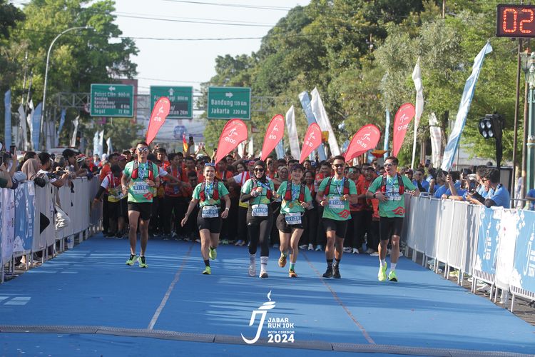 Race photo from Jabar Run 10K 2024
