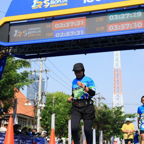 Race photo from SURABAYA ISOPLUS MARATHON 2026