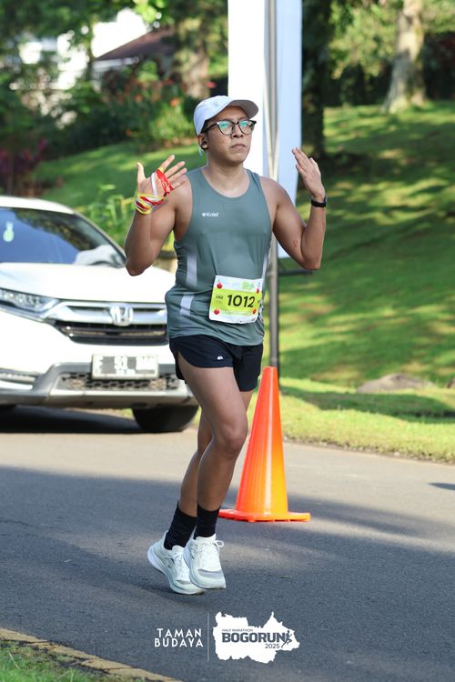 Race photo from Taman Budaya x BOGORUN 2025