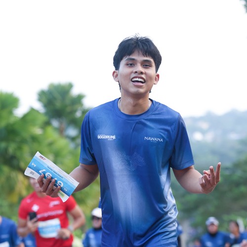 Race photo from BOGORUN 2026