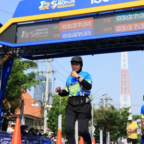 Race photo from SURABAYA ISOPLUS MARATHON 2026