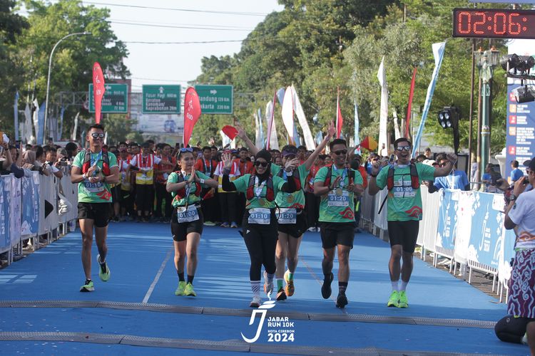 Race photo from Jabar Run 10K 2024