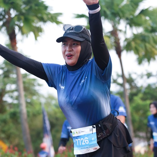 Race photo from BOGORUN 2026