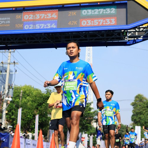 Race photo from SURABAYA ISOPLUS MARATHON 2026