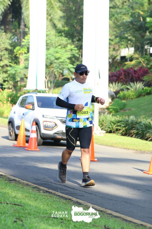 Race photo from Taman Budaya x BOGORUN 2025