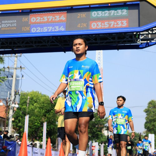 Race photo from SURABAYA ISOPLUS MARATHON 2026