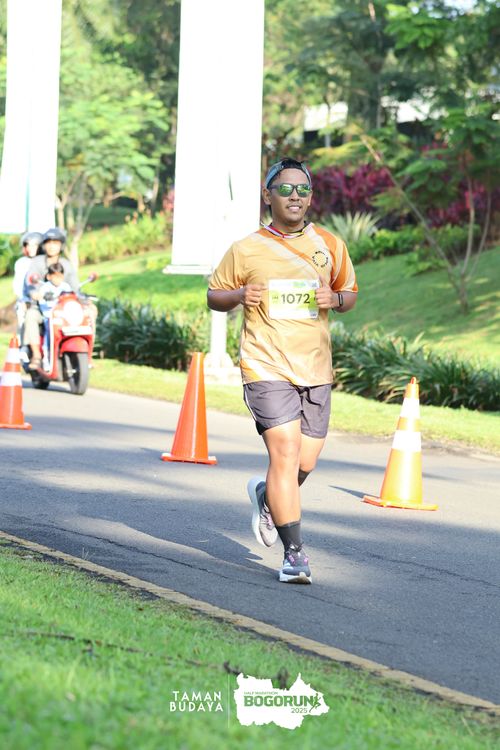Race photo from Taman Budaya x BOGORUN 2025
