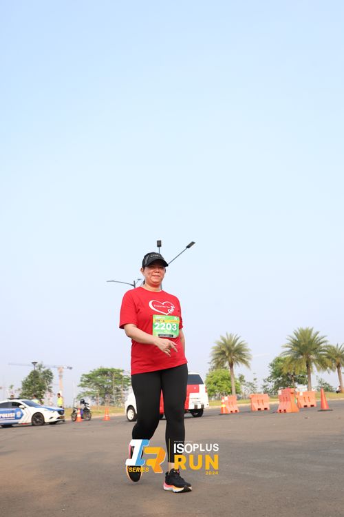 Race photo from ISOPlus Run 2024 Jakarta