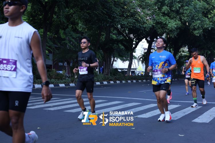 Race photo from SURABAYA ISOPLUS MARATHON 2025