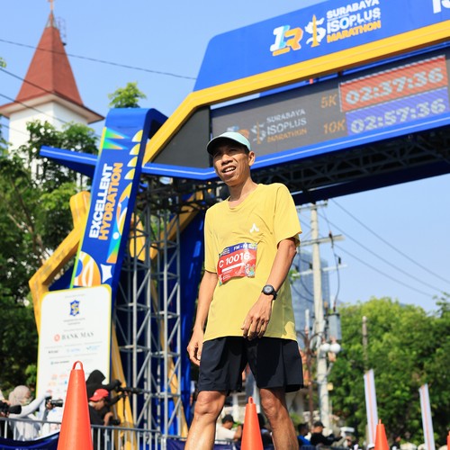 Race photo from SURABAYA ISOPLUS MARATHON 2026