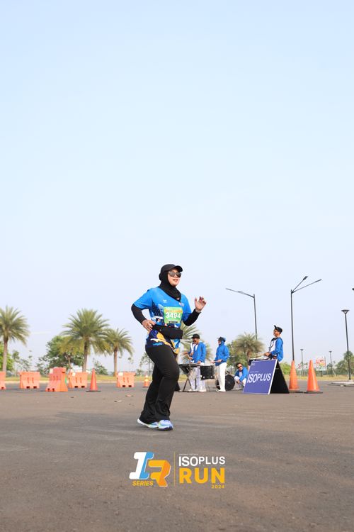 Race photo from ISOPlus Run 2024 Jakarta