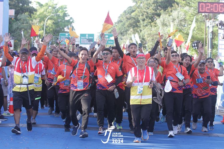 Race photo from Jabar Run 10K 2024