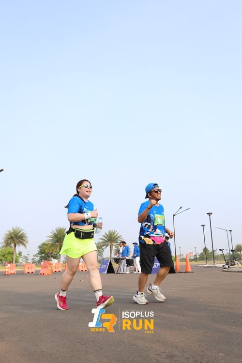 Race photo from ISOPlus Run 2024 Jakarta