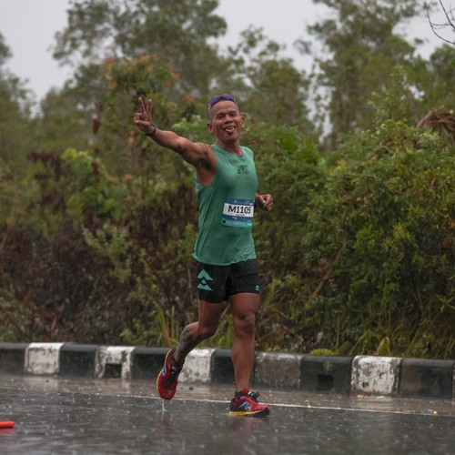 Race photo from Belitung Multisport Festival