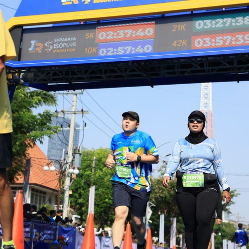 Race photo from SURABAYA ISOPLUS MARATHON 2026