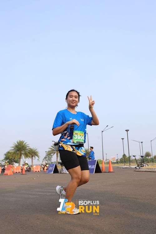 Race photo from ISOPlus Run 2024 Jakarta
