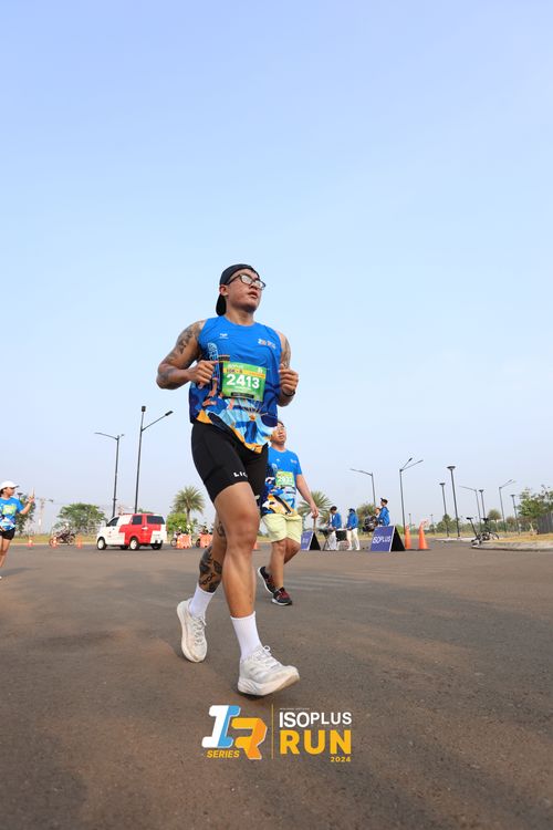 Race photo from ISOPlus Run 2024 Jakarta