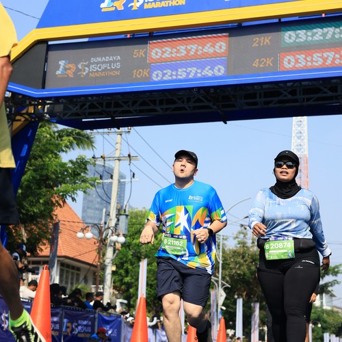 Race photo from SURABAYA ISOPLUS MARATHON 2026