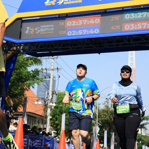 Race photo from SURABAYA ISOPLUS MARATHON 2026