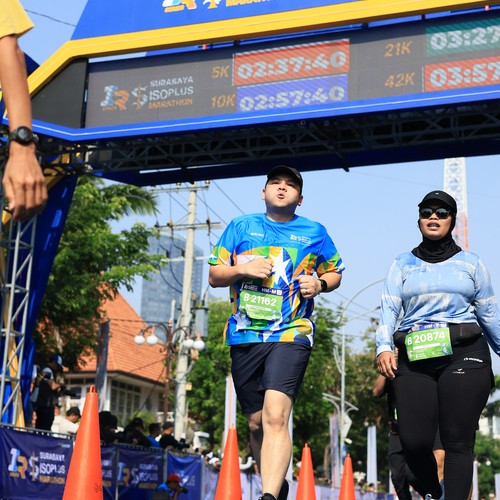 Race photo from SURABAYA ISOPLUS MARATHON 2026