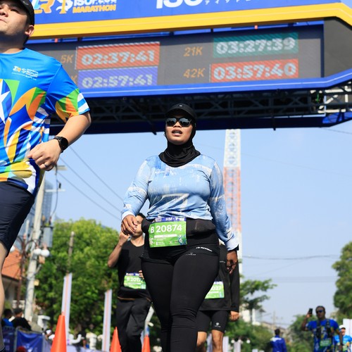 Race photo from SURABAYA ISOPLUS MARATHON 2026