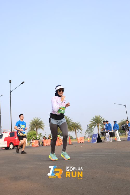 Race photo from ISOPlus Run 2024 Jakarta