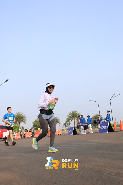 Race photo from ISOPlus Run 2024 Jakarta