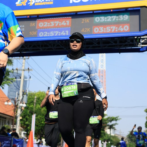Race photo from SURABAYA ISOPLUS MARATHON 2026