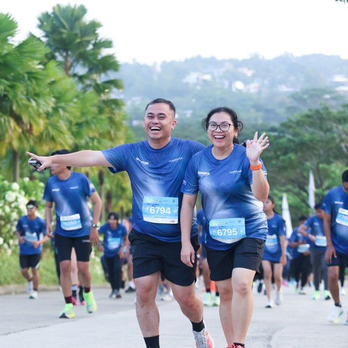 Race photo from BOGORUN 2026