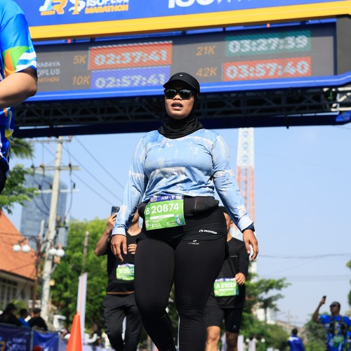 Race photo from SURABAYA ISOPLUS MARATHON 2026