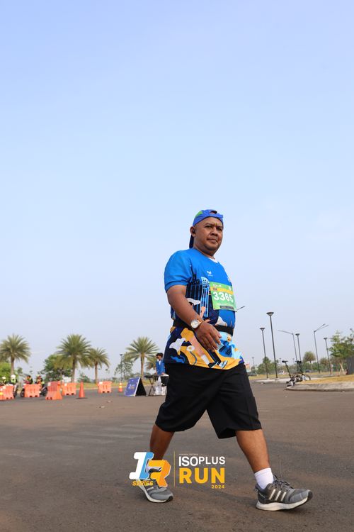 Race photo from ISOPlus Run 2024 Jakarta