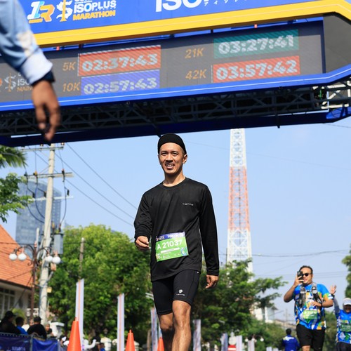 Race photo from SURABAYA ISOPLUS MARATHON 2026
