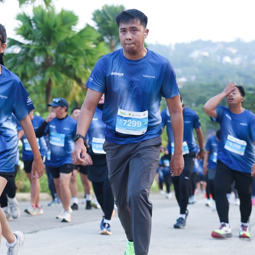 Race photo from BOGORUN 2026